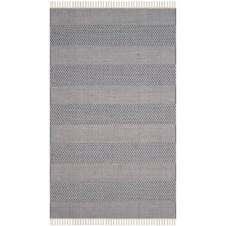 Safavieh Montauk 2 ft. 3 in. x 4 ft. Rectangle Area Rug Ivory & Navy MTK330B-24